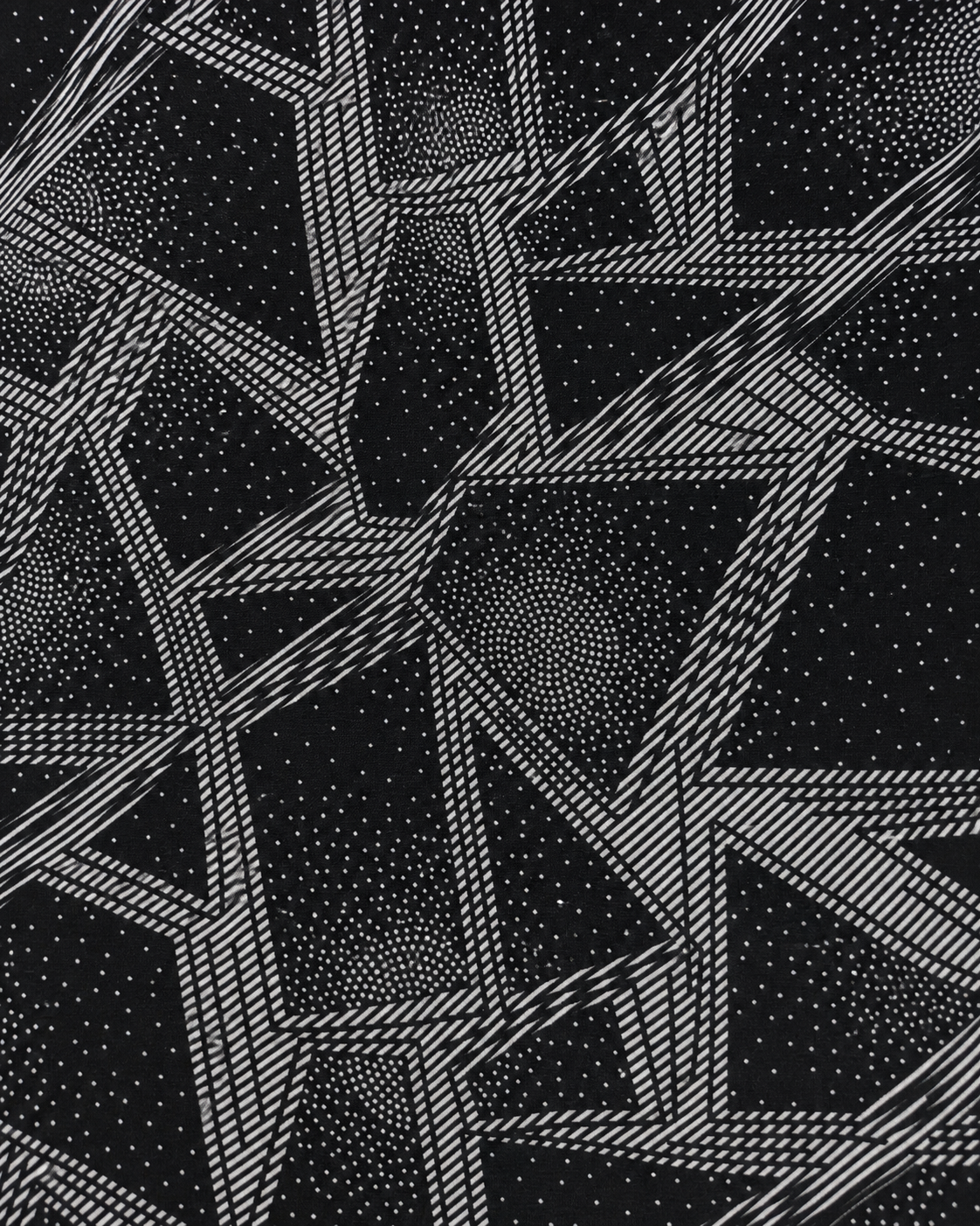 Midnight Geometry fabric